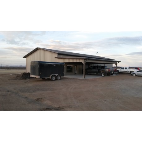 Bodega con tejaban de lado