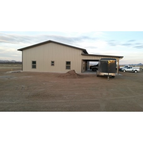 Bodega con tejaban de lado