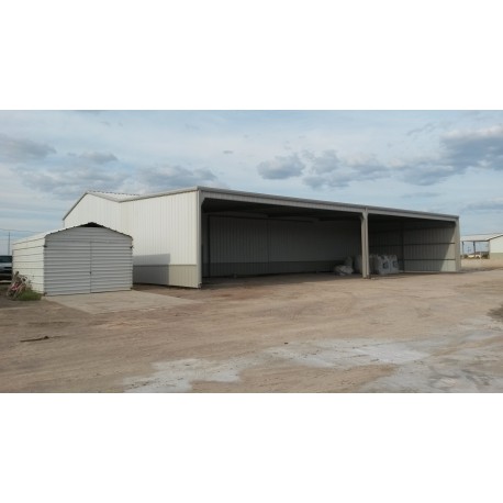 Bodega con tejaban de lado