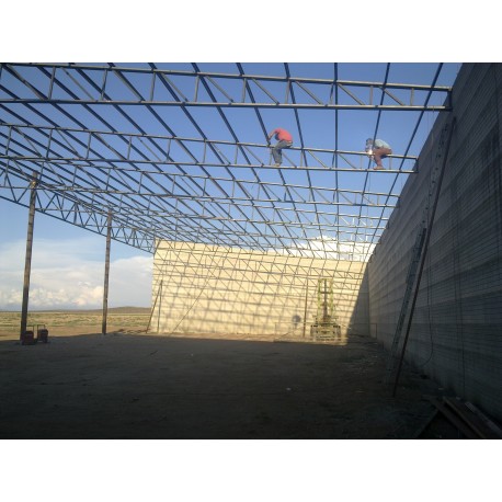 Techo en pared concreto