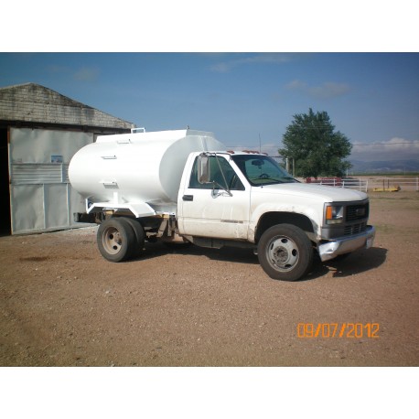 Tanque en camioneta