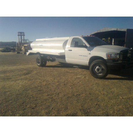 Tanque en camioneta